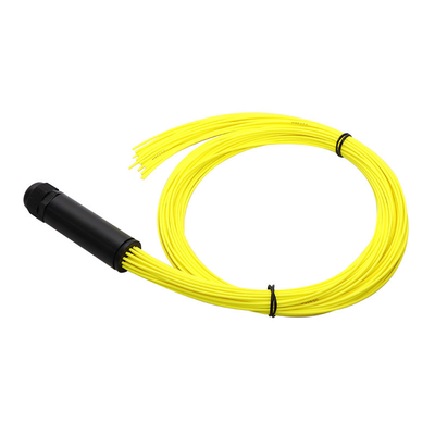 Factory selling 12,24,48 cores branching device fanout breakout kits for armored bundle fiber patch cord