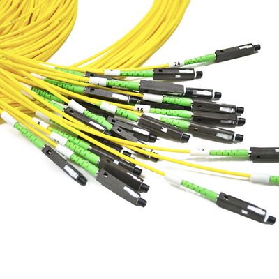 24 Fiber G657A1 pre-terminated MU to LC optical Patch Cord