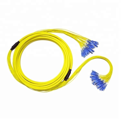 Fiber Optic patch cord 32 cores SC-SC UPC multi-fiber pre-terminated breakout cable